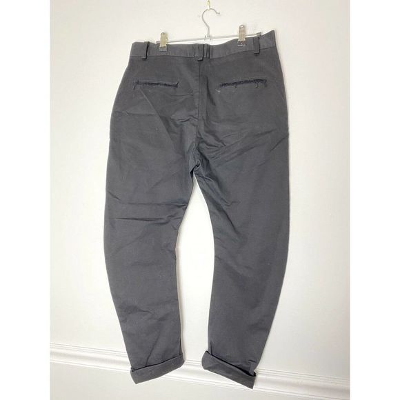 Maya Bash Pants Sz Large Plie Black Trousers Cotton Unisex - Picture 4 of 7